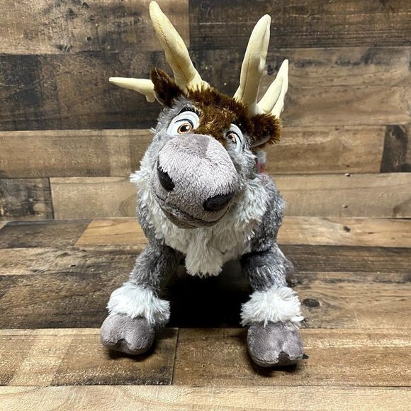 Disney Store Exclusive 16" FROZEN Reindeer Sven Plush Stuffed Animal - Picture 2 of 8
